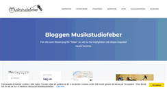 Desktop Screenshot of musikstudiofeber.se
