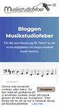 Mobile Screenshot of musikstudiofeber.se
